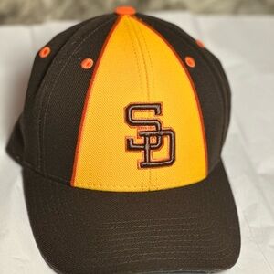 American Needle Brown and Yellow Cap